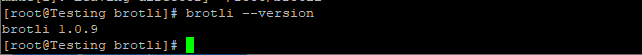 command output