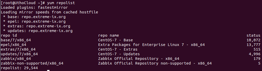 All the repositories