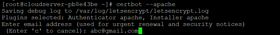 How to install Certbot on CentOS 7