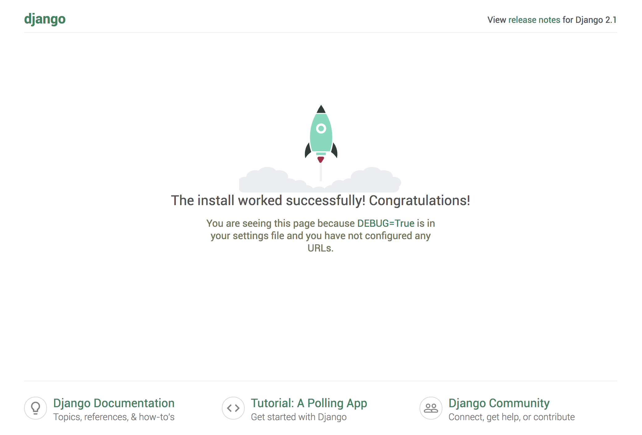 Django Homepage