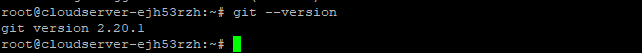 command output