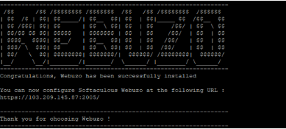 Install Webuzo on Fedora
