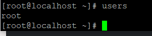 user command
