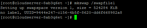 command output