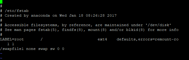 command output