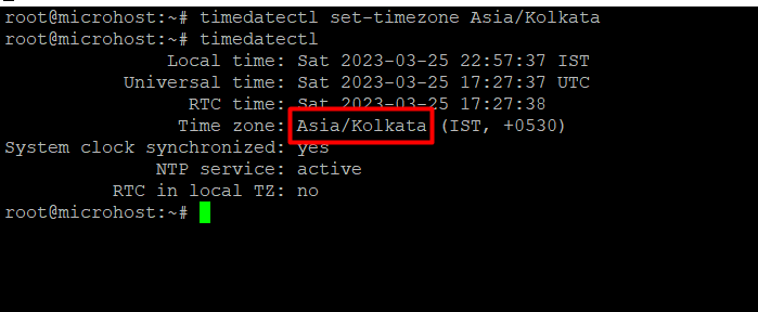 timezones
