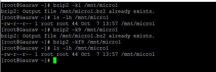 How to Compress a.bz2 File and How to Uncompress It