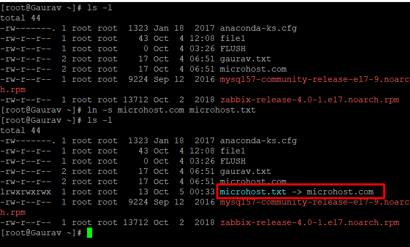 Symbolic Links