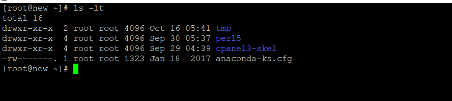 Create a list of files based on the most recent modification time