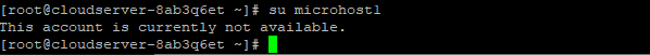 command output