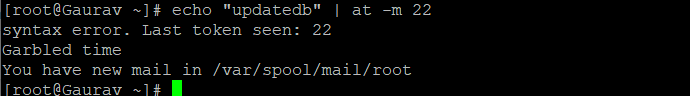 How to Schedule an Activity at a Specific Time or at a Time in the Future Using the ‘at’ Command
