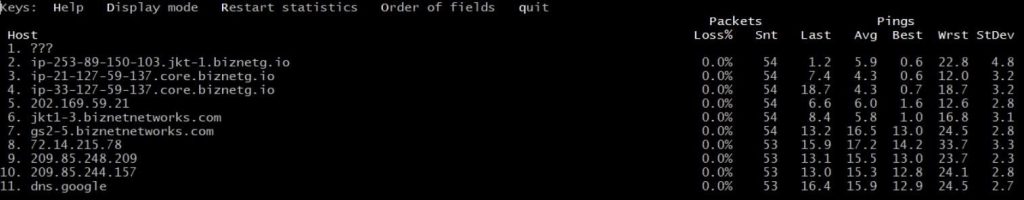 How to use MTR command in Linux