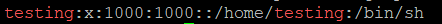 adding a user in sudo file