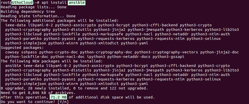 Install Ansible 