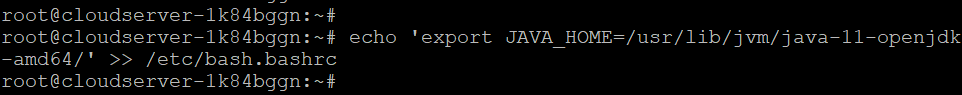 command output