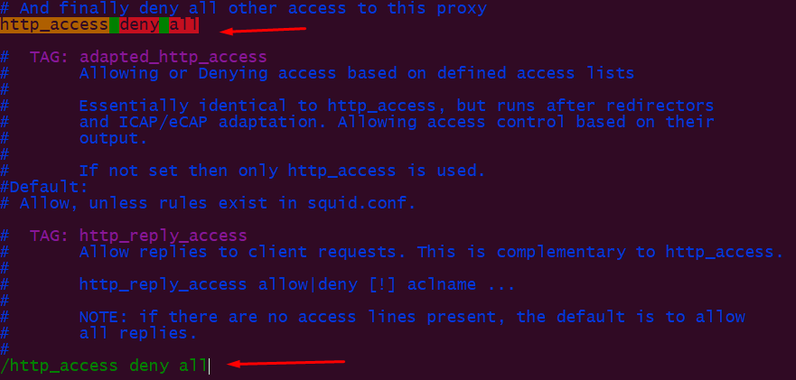 check allowed ip
