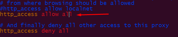 allow a specific ip