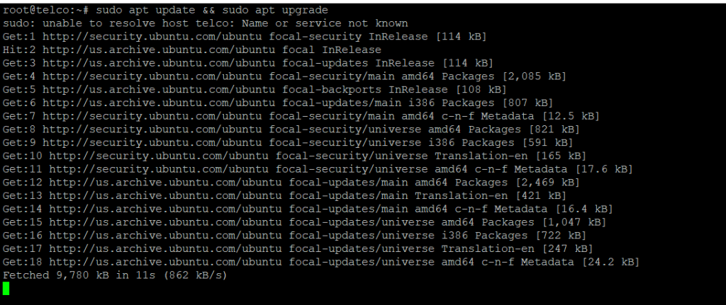 upgrade package