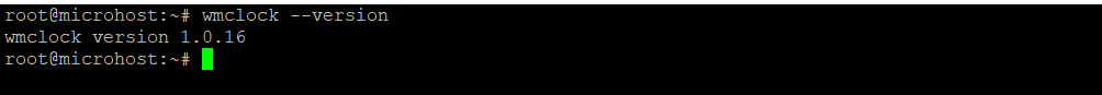 installed package version