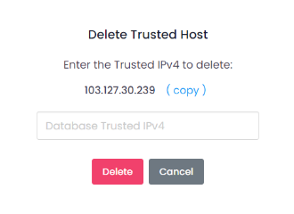 Utho-database-cluster-trusted-destroy