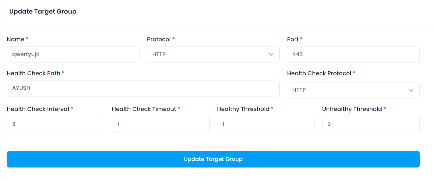 Utho-Manage-targetgroup-update