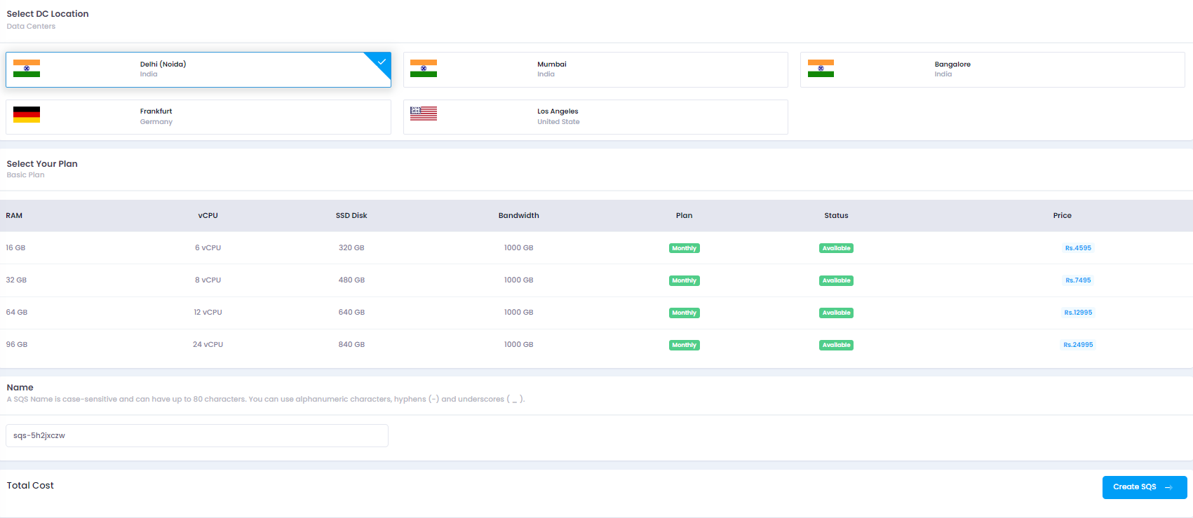 Utho-deploy-sqs