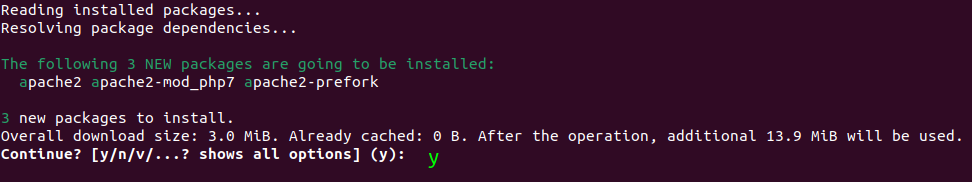Install apache on Opensuse server