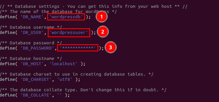 updating wp-config.php