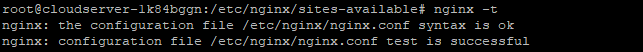 configuration file test