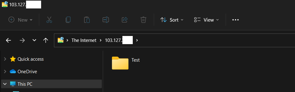 Configure FTP Server on Windows