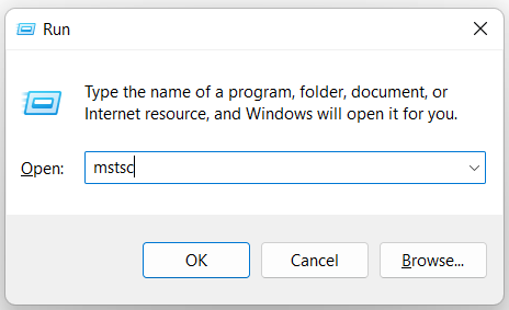 connect to a Windows server