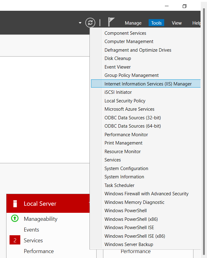 install IIS via Powershell in Windows