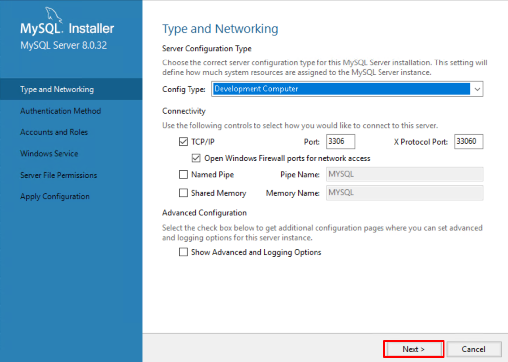 How to install MySQL on Windows Server 2019
