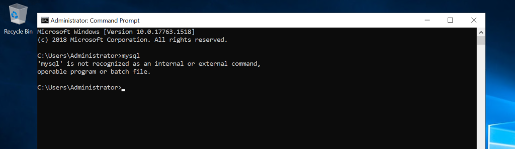 How to install MySQL on Windows Server 2019