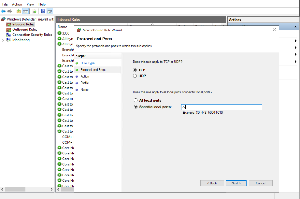 output , cmd