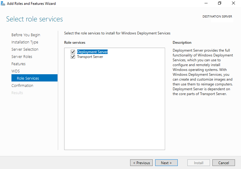Windows Deployment Services on Windows