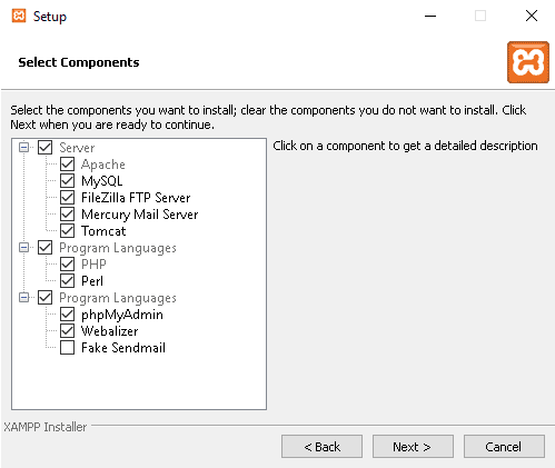 install XAMPP on Windows Server 2016/2019/2022